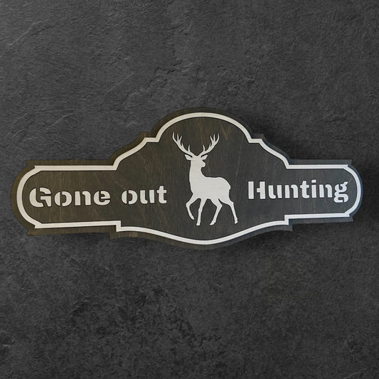 Väggdekoration "Ut på jakt" 350 x 173 x 9 mm