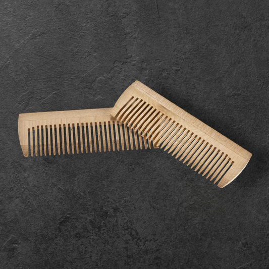 Kam i lönnträ för hår och skägg | 12 x 4,5 x 0,5 cm 