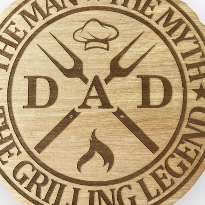 Pappa "Mannen, myten, grilllegenden"