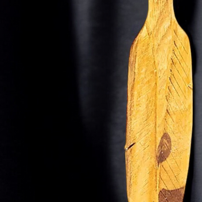 Halsband Palo Santo Fjäder - stor