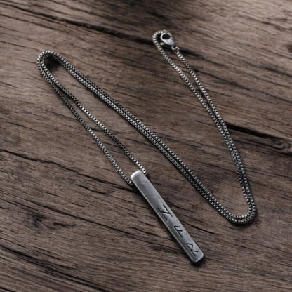 Halskette „Norse Bar Amulet Antique“