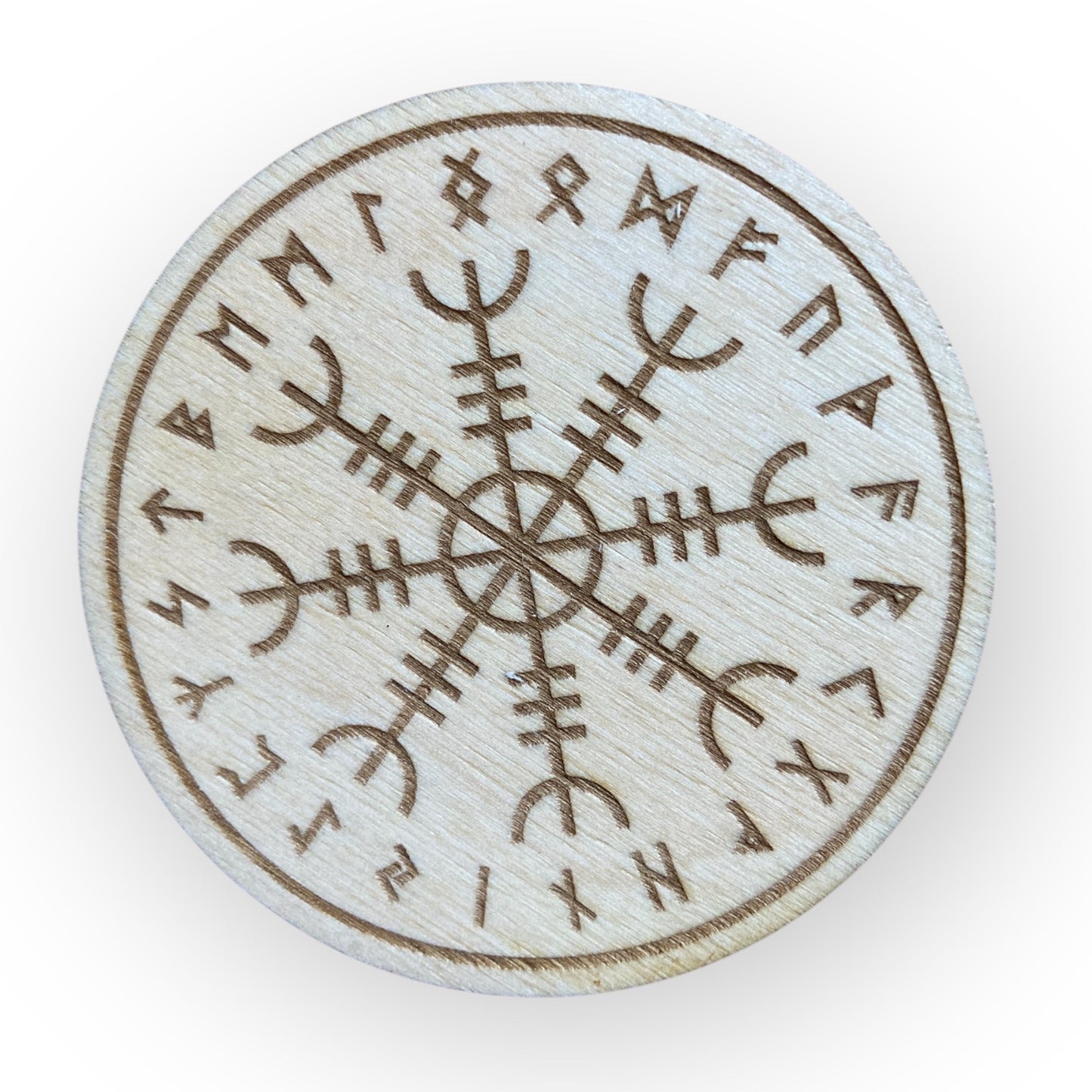 Glasunderlägg "Nordic Rune Coasters"