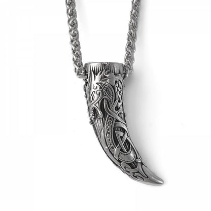 Halskette "Viking Dragon Horn"