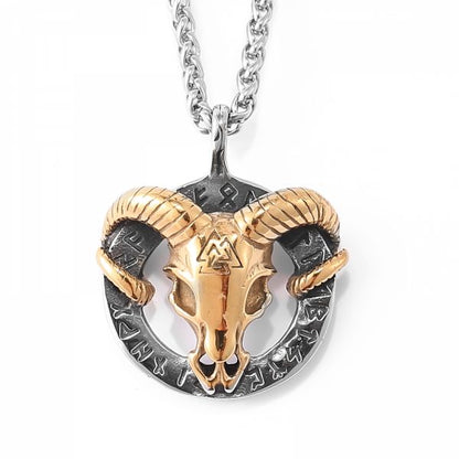 Halskette „Thors Ziege Tanngrisnir“ 