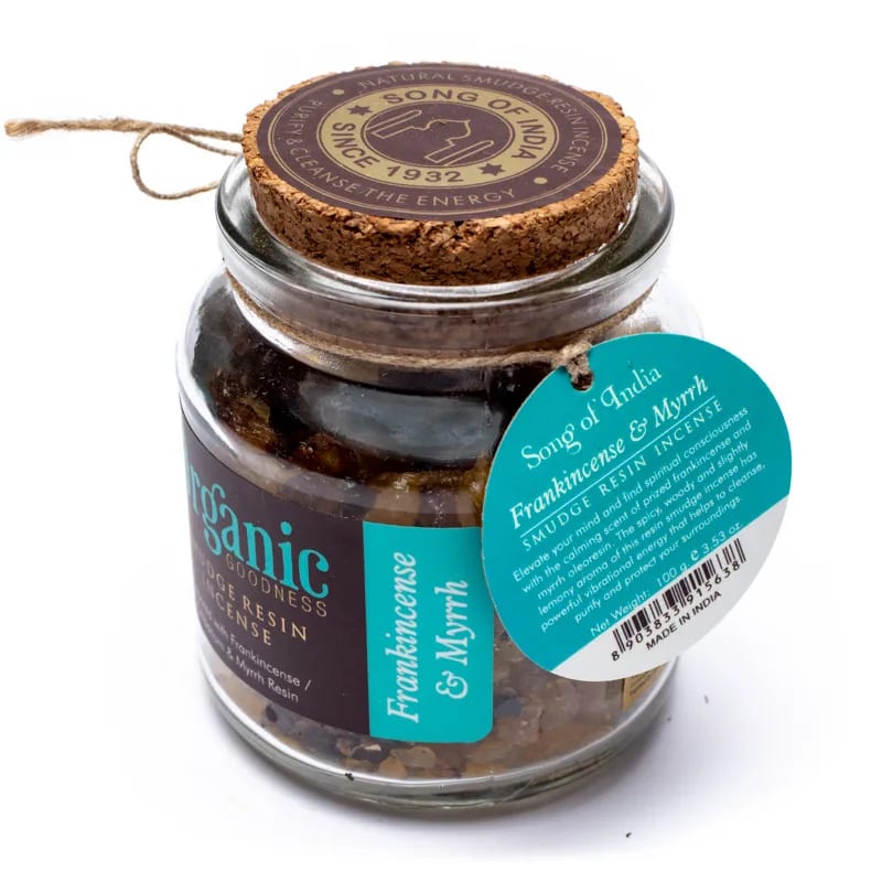 Naturlig rökelseörter för aromaterapi "Frankincense &amp; Myrra"