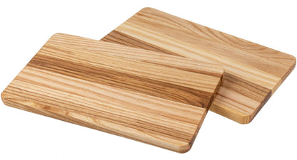 Skärbräda i ask, oljad - 22,5 x 12,5 x 1,2 cm