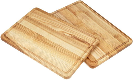 Skärbräda i kärnaske oljad - 45x30cm