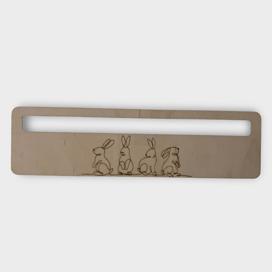 Läshjälp för alla ålder med/utan linjalfunktion och en utskärning