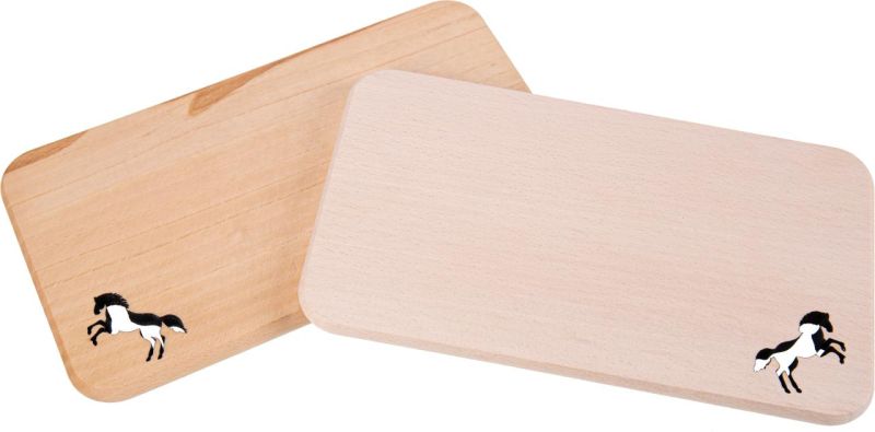 Skärbräda av FSC® al med laserskuren 22,5x12,5cm